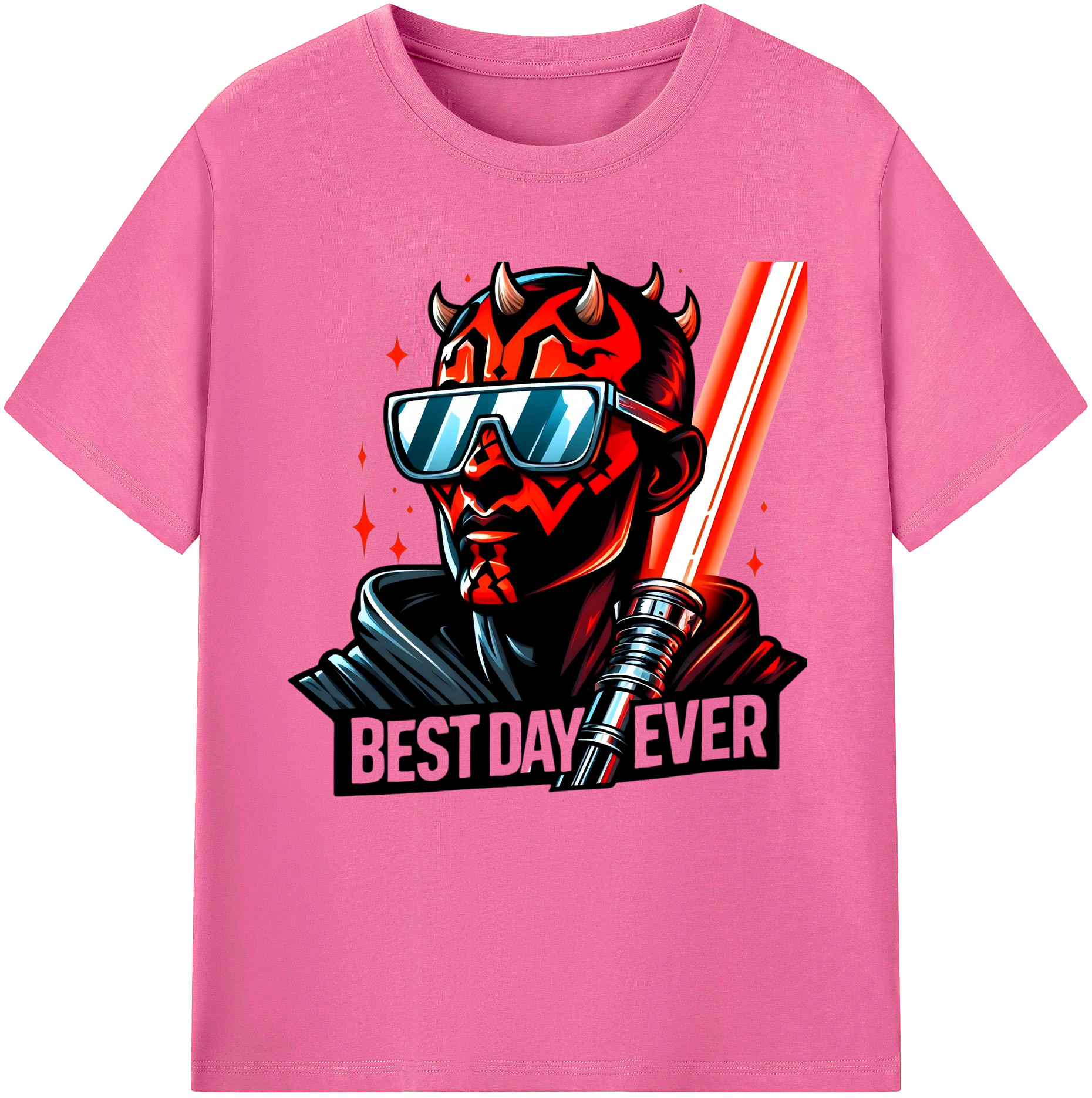 （画像用） スター・ウォーズ Star Wars レディースカジュアルプリントTシャツ（綿100％）